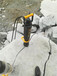 劈裂機石場拆除巖石開采機器礦石破碎機湖北鄂州經銷處