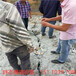 黄南藏族自治州开挖地基岩石静爆机采石头开山机械厂家价格
