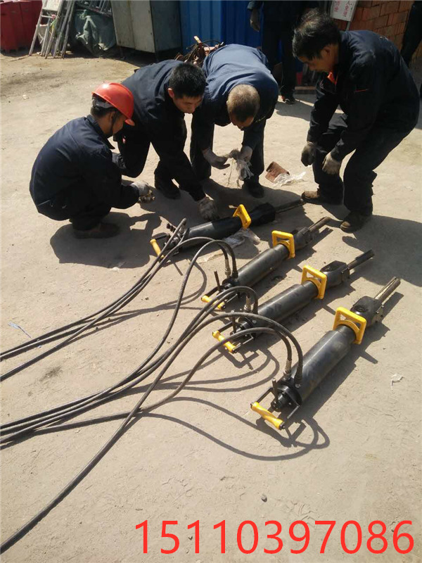 新疆昌吉矿山开采不能baopo静态破石头设备厂家价格