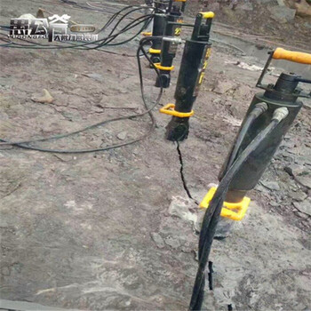 玄武石路基擴(kuò)建硬石頭劈裂機(jī)巖石器遼寧朝陽