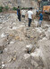 海南昌江地下室修建工程开挖劈裂机