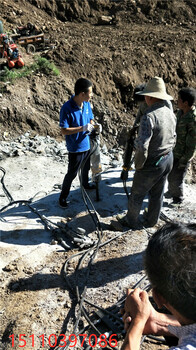 山西临汾土石方工程坚硬岩石致裂分裂棒