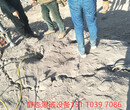 海南西沙破碎锤打不动的岩石方法劈石机设备图片