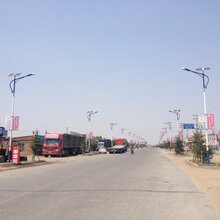 鸡西8米太阳能路灯厂家图片