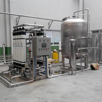 华兰达供应自动超滤设备柳州鹿寨牛奶饮料制作用水直饮水设备