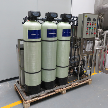 广西南宁市制药厂纯水设备大型工业用RO设备华兰达生产厂家