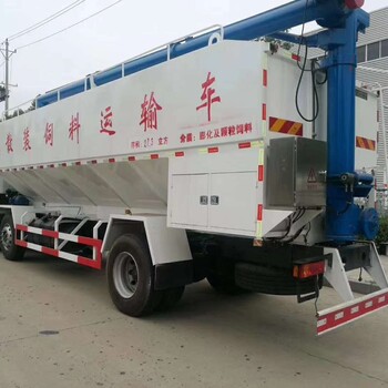 东风饲料输送车,太原35吨散装饲料车配置