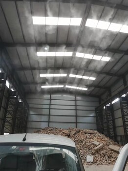 陕西省榆林石料场煤矿场围挡喷淋降尘系统制作