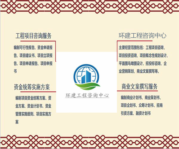 崇明县写可行性报告编写的公司-项目申请