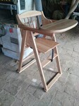 宁津实木便携折叠儿童椅