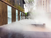 贵州售楼部喷雾景观打造，水雾景观设备，造景喷雾设备厂家图片5
