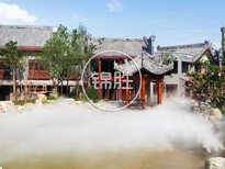 贵州售楼部喷雾景观打造，水雾景观设备，造景喷雾设备厂家图片4