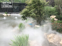 贵州售楼部喷雾景观打造，水雾景观设备，造景喷雾设备厂家图片3