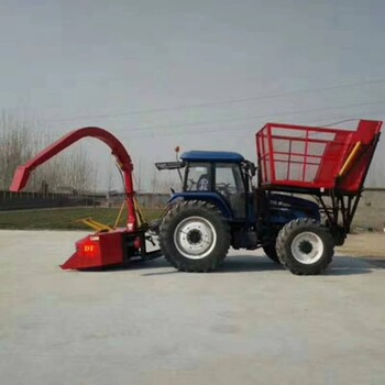 新型机械ST-2400青储玉米收割机报价拖拉机带青储机现货销售
