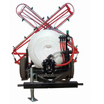 禹鸣机械生产加工背负式喷药机容量400公斤、喷药宽度8米