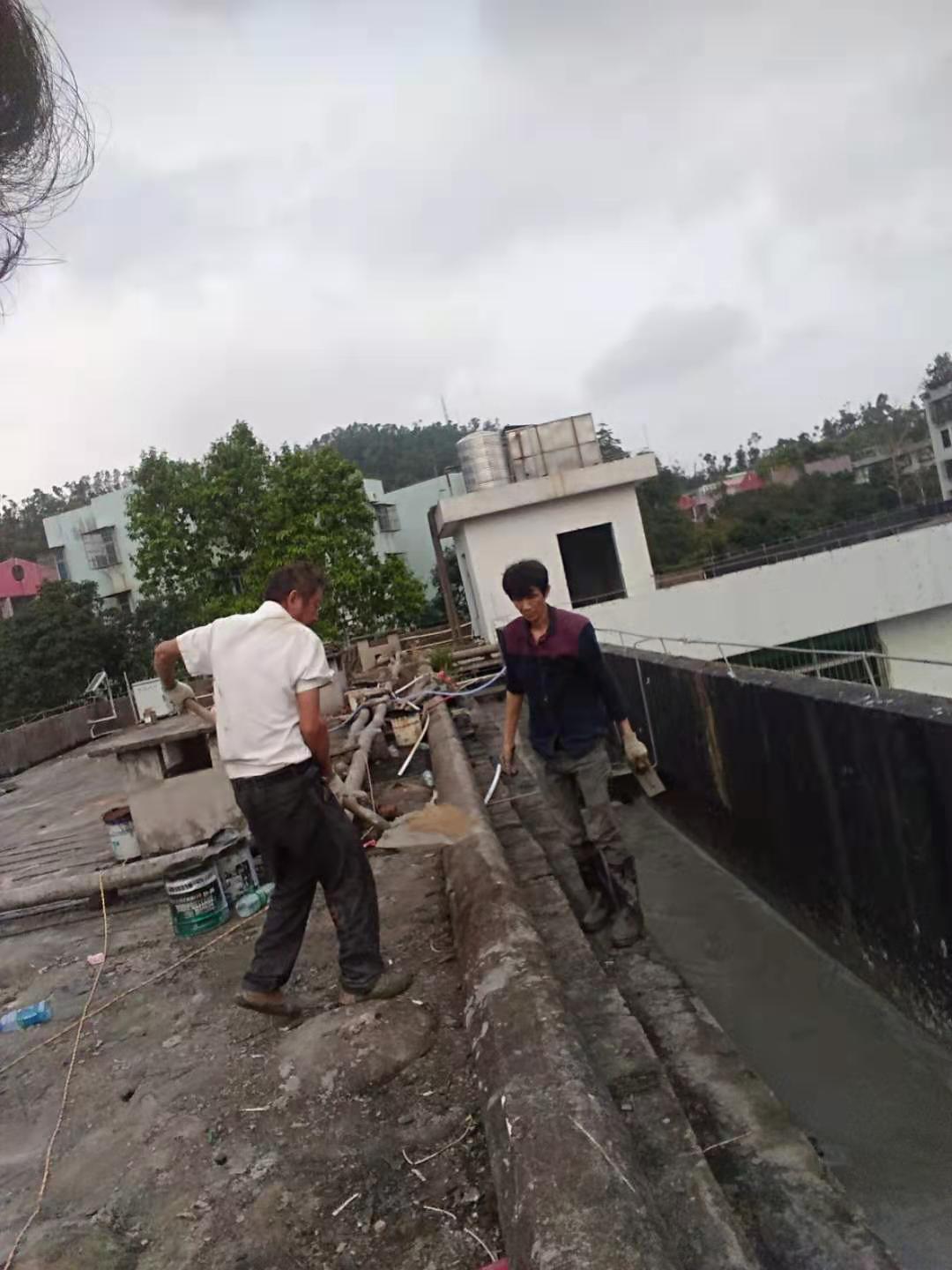 珠海防水公司外墙防水工程，珠海前山屋顶漏水维修公司