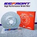 ECFRONT原厂高速刹车盘适用保时捷卡宴升级打孔刹车碟