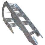 重型机械拖链钢铝拖链钢铝合金拖链桥式穿线电缆拖链坦克链