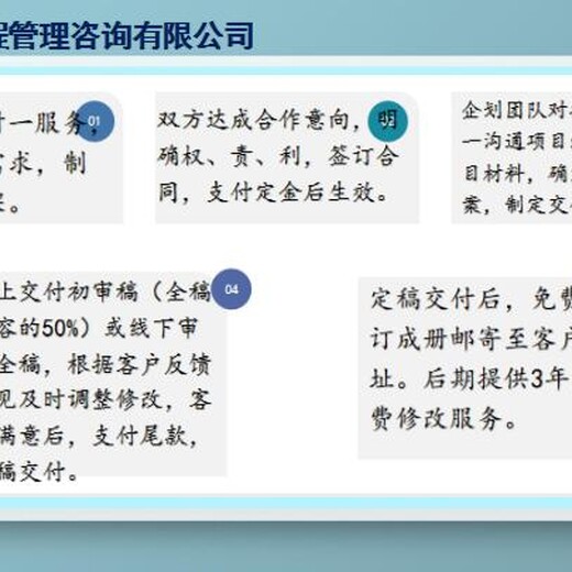 东莞定制项目策划方案技术经验10多年