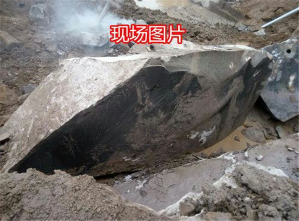 四川广安柱塞式岩石劈裂棒一天多少吨液压岩石涨裂机效果如何