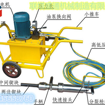 保定混凝土支撑梁拆除分裂机桥墩破拆劈裂机新闻资讯