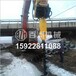 北京水鉆機鉆頭挖掘機用的螺旋鉆可用于挖坑鉆洞機BZ10000