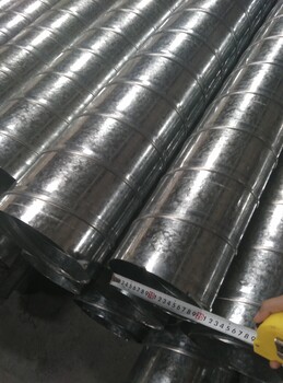 厂家镀锌螺旋风管工业环保设备管道弯头变径截止阀配件