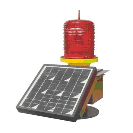 中卫太阳能航空障碍灯厂家，中卫太阳能航空障碍灯造型