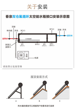 春泉第六代热水器双仓氟循环太空能热水器信誉,太空能热水器