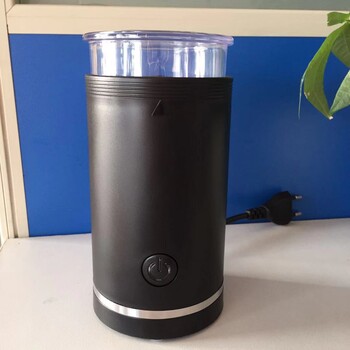 亚马逊新款外销内贸不锈钢电动咖啡豆研磨机OEM定制小型咖啡豆机磨粉机