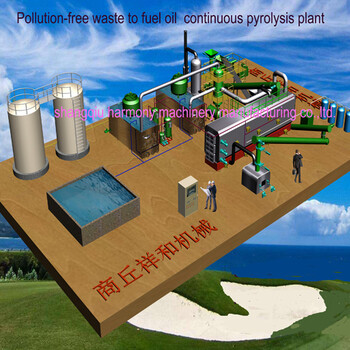 大型裂解设备连续炼油设备轮胎炼油塑料炼油
