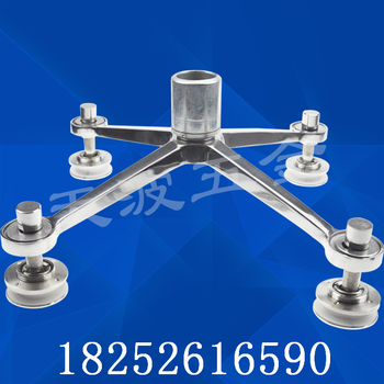 304不锈钢驳接爪玻璃抓幕墙配件接驳抓雨棚配件150型