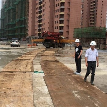 安徽阜阳铺路钢板出租基础土方垫道