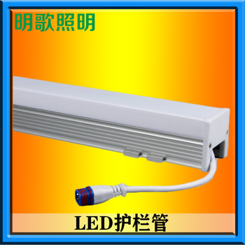 方形LED护栏管LED数码管内外控六段防水对接七彩户外灯工程亮化