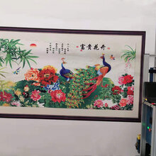 背景墙体5D彩绘打印墙体喷绘一体机户外广告围墙墙彩绘机器图片