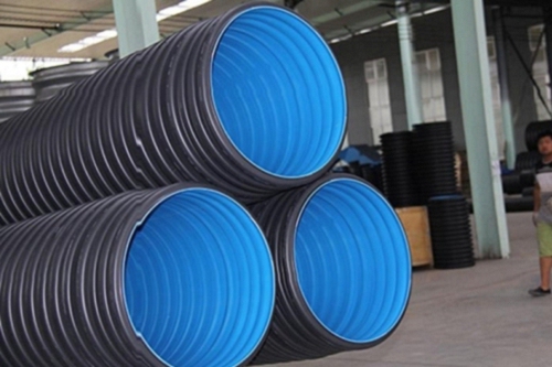 吴忠市政工程PE钢带增强排水管生产流程