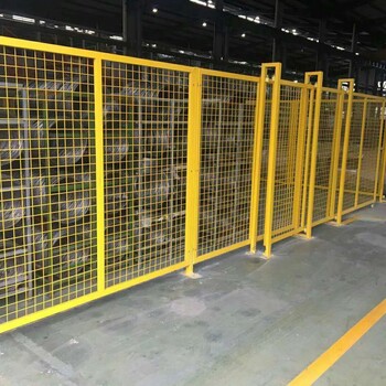 广东佛山车间隔离网厂家价格-仓库隔离网-机器设备隔离栅-框架车间护栏网