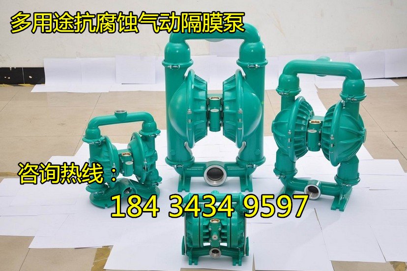 内蒙赤峰BQG-375/0.5矿用气动隔膜泵保障