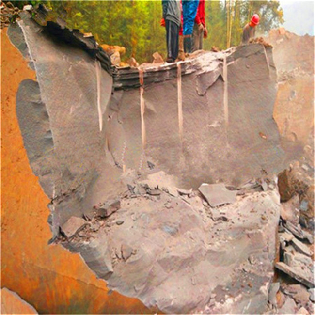 厂家：甘肃兰州市开山修路静态破石头机器成本计算