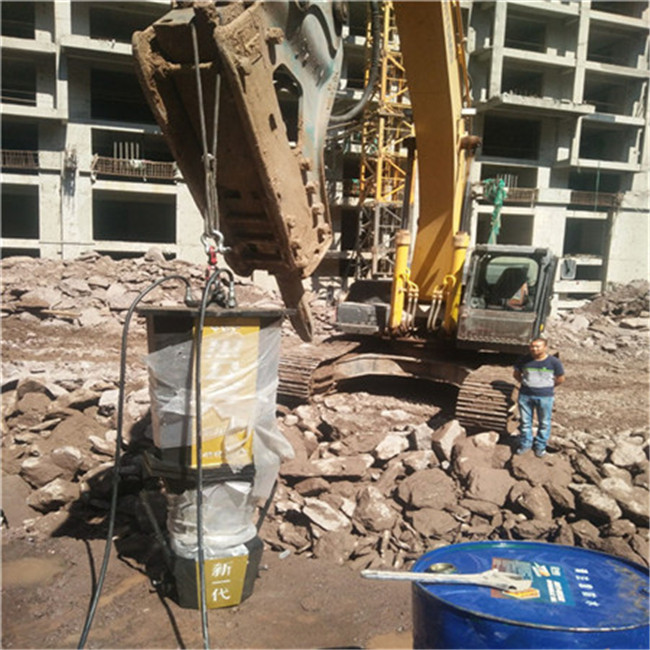 浙江奉化城市建设地基开挖破石头机器现货可发