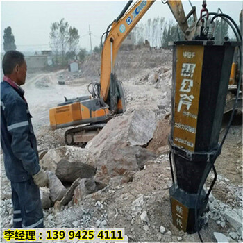 房屋地基开挖岩石撑裂机新疆伊犁-台班成本