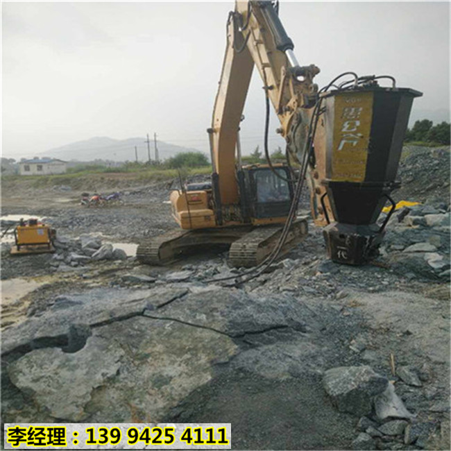 江西东湖修路破石头开挖静态裂石设备规格尺寸