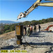 攀枝花米易挖基坑破石头机器大型分石机缩短工程时间
