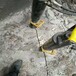 青海海东矿山开采石块破碎破石器液压劈裂棒