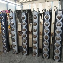 新疆阿克苏钩机打不动坚硬石头无声劈裂机液压劈裂棒图片