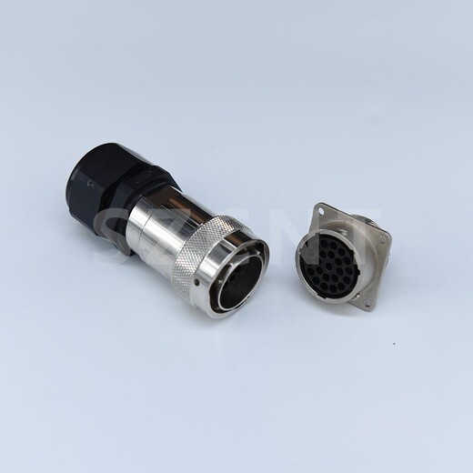 现货销售5芯高压大电流（30A）圆形连接器5A~40A电流传输插头插座
