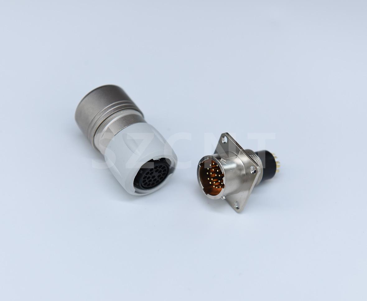 现货销售动力高压连接器20-60A大电流防水电缆线束