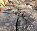无声破石设备楔块式大型岩石破裂机江苏宿迁当地经销商图片