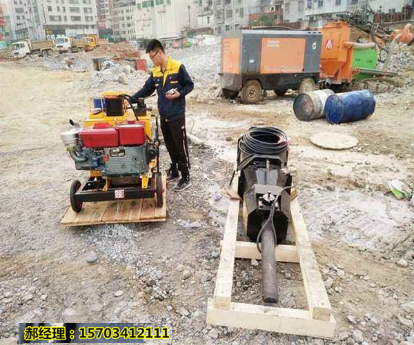 肇庆茂名地基开挖硬石头不能爆破炮机打不动怎么办用什么机械