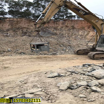 甘孜州桩基开挖混凝土拆除破石头机器-效益怎么样